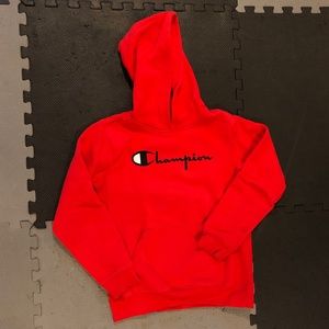 Champion boy sweatshirt, red, size: YL